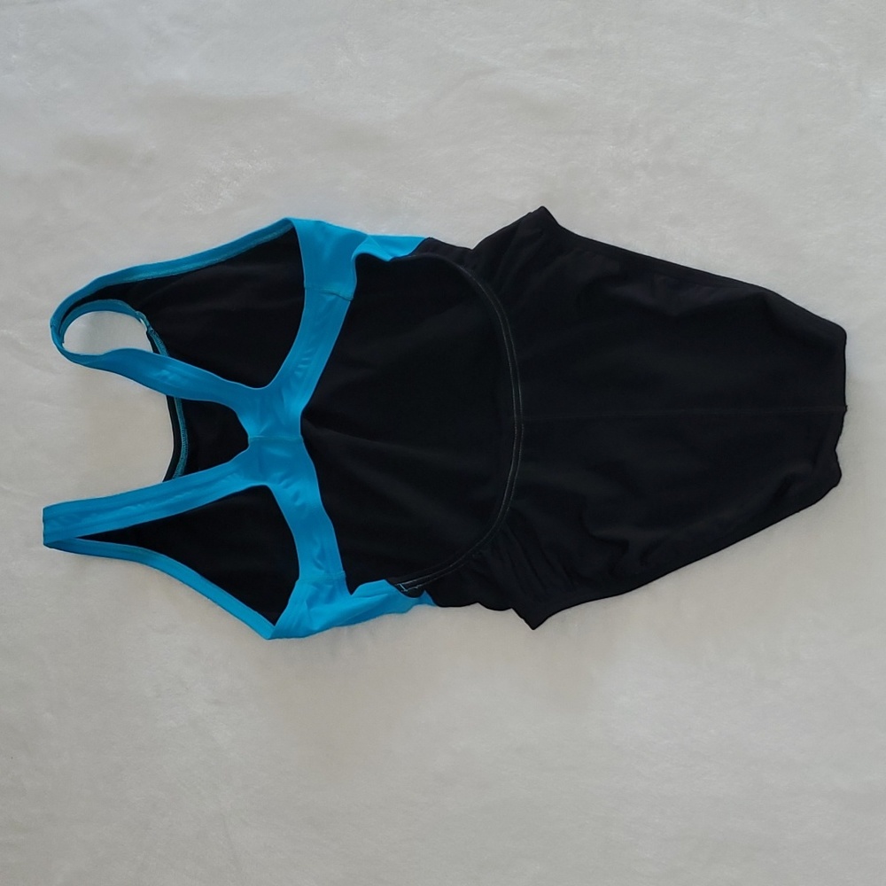 Speedo Powerback Athletic Racerback One Piece Swimsuit - Picture 3 of 5